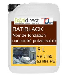 BATIBLACK noir de soubassement concentré pulvérisable