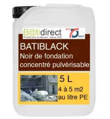 BATIBLACK noir de soubassement concentré pulvérisable