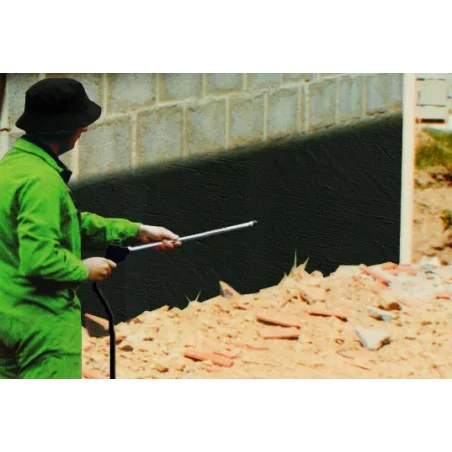 BATIBLACK noir de soubassement concentré pulvérisable