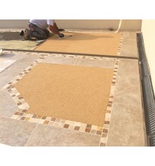 BATIPOX PU résine pour moquette de pierre (marbre)