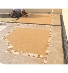 BATIPOX PU résine pour moquette de pierre (marbre)